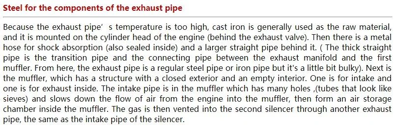 Carbon Steel Exhaust Tube thumbnail 7